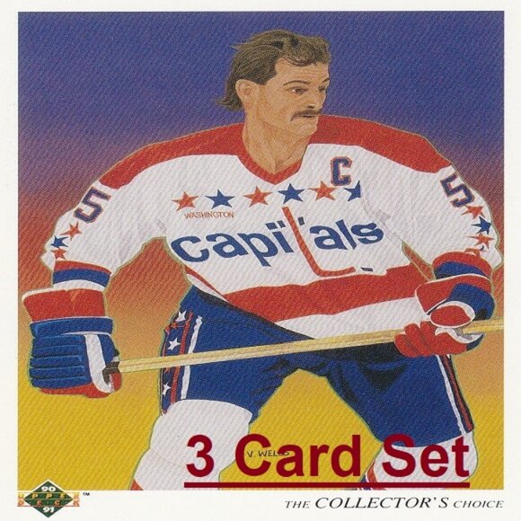 Rod Langway Hockey Card Collection - 3 Card Set - Picture 1 of 4